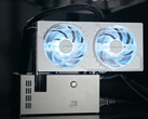 The NXPort with a dual-slot desktop graphics card installed. (Image source: Marc Taraz & NXPort)
