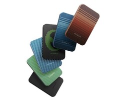 The Pitaka Aramid Fiber magnetic power bank is available in Aramid Fiber finished moonrise, black, sunset, alien, forest green, and ocean blue colorways (Image source: Pitaka)