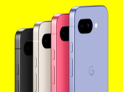 Google will sell the Pixel 9a in four colours. (Image source: Google)