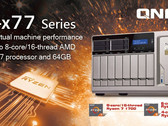 QNAP TS-x77 Series NAS with AMD Ryzen processor