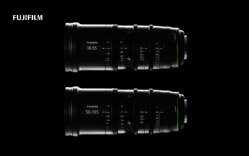 The MKX cinematic lenses feature independent focus, zoom and iris rings (Image Source: Fujifilm)
