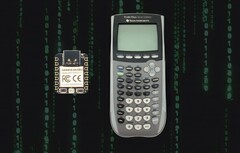 TI-84 + ESP32 = Magic (Image Source: ChromaLock on YouTube)