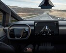 Tesla Full Self-Driving in action in a Cybertruck (Image source: Tesla)
