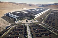 Tesla's gigafactory in Nevada, US. (Image source: Tesla)