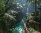 An image showing the jungle in Green Hell, currently on sale on Steam.
