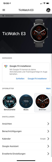 WearOS app