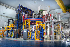 West, the tokamak used by CEA to run the experiment. (Image source: CEA)