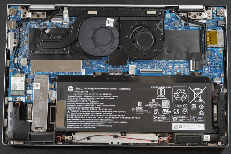 2023 HP Envy x360 15 Intel without base plate