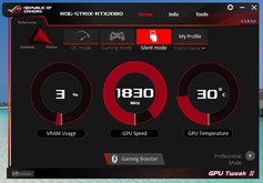 Asus GPU Tweak (Silent Mode)