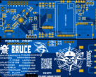 Bruce PCB v1 Smoochiee render (Image Source: PCBWay)