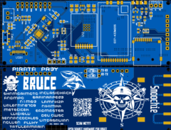 Bruce PCB v1 Smoochiee render (Image Source: PCBWay)