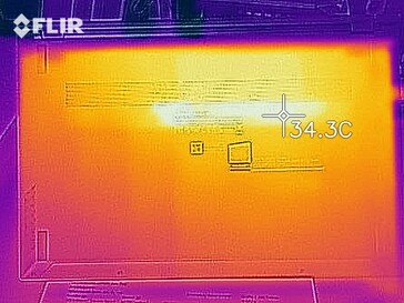 Heat development bottom (idle)