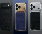 The new custom iPhones from Caviar (pictured) use materials like 24K gold plating, Hermès calfskin, stainless steel, and exotic leathers. (Image source: Caviar)