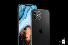 iPhone 12 concept render. (Image source: PhoneArena)