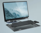 The Dell Concept Luna completely rethinks laptop design. (Image: Dell)