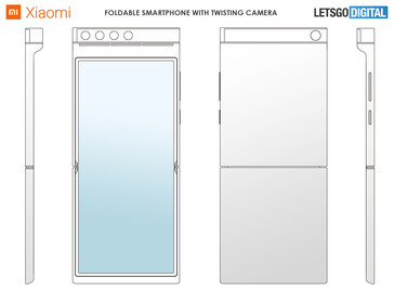 More renders of Xiaomi's updated twist-cam. (Source: CNIPA via LetsGoDigital)