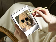 It is unclear how Samsung will implement S Pen support on the Galaxy Z Fold7, predecessor pictured. (Image source: Samsung)