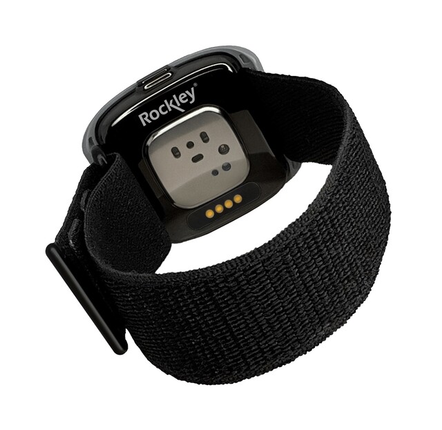Rockley Bioptx Biosensing Band can see underneath the skin using narrow bands of light and better sensors. (Source: Rockley)