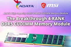 Desktops are entering server territory with ADATA&#039;s 256 GB RAM kits. (Image Source: ADATA)