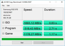 AS SSD benchmark