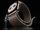 The new Apple Watch being presented at the Gather Round event. (Source: TrustedReviews)