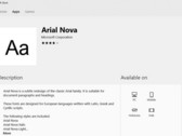Windows Insiders can download fonts directly from the Microsoft Store. (Source: Windows Latest)