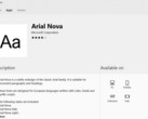 Windows Insiders can download fonts directly from the Microsoft Store. (Source: Windows Latest)