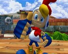 A screengrab from Billy Hatcher and the Giant Egg