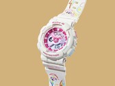 The Casio Baby-G BA-110XMLP25-7PFUN (pictured) is the latest watch designed in collaboration with My Little Pony. (Image source: Casio)