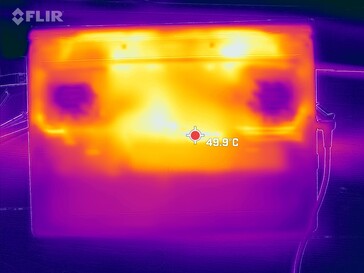 Heat map during The Witcher 3 - bottom