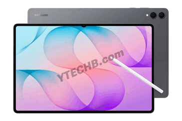 The Galaxy Tab S12 Ultra in gray finish.