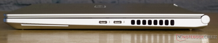 2x USB-C with Thunderbolt 4 and DisplayPort