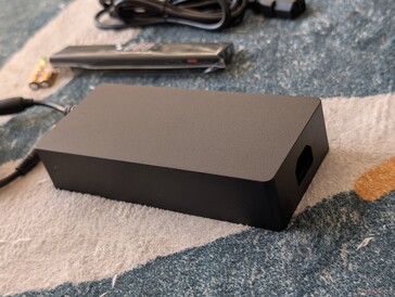 AC adapter is quite bulky relative to the small 4K projector