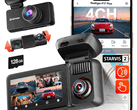 The Redtiger F17 Plus dash cam features four camera system (Image source: Redtiger)