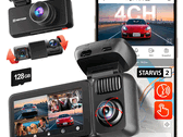 The Redtiger F17 Plus dash cam features four camera system (Image source: Redtiger)