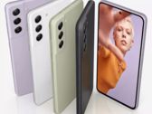 The Galaxy S21 FE will arrive in multiple colours. (Image source: WinFuture & @rquandt)