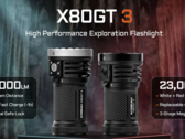 A new flashlight family: The X80GT 3