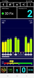 GPS test: outside