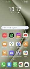 Home screen