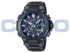 The Casio MTG-B2000YBD-2AJF (pictured) comes with shock resistance, 200-meter water resistance, solar charging, and Multi-Band 6 radio syncing. (Image source: Casio)