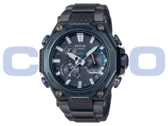 The Casio MTG-B2000YBD-2AJF (pictured) comes with shock resistance, 200-meter water resistance, solar charging, and Multi-Band 6 radio syncing. (Image source: Casio)