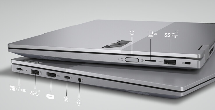 The ThinkBook 14 2-in-1 Gen 5 features twin M.2 slots. (Image source: Lenovo)