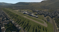 Default X-Plane 11 Olaya Herrera Airport airport. (Source: Laminar Research)