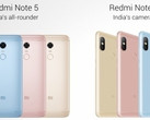 Xiaomi Redmi Note 5 and Redmi Note 5 Pro (Source: Xiaomi)