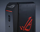 Asus has designed the ROG NUC 2025 to be used vertically just like its predecessor. (Image source: Asus)