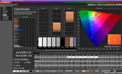 ColorChecker before calibration