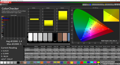 CalMAN - Color Accuracy (calibrated)