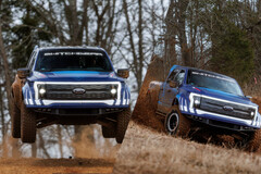 The Ford F-150 Lightning Switchgear is starting to approach electric trophy truck territory. (Image source: Ford - edited)
