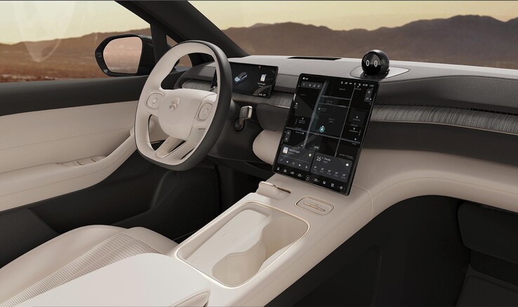 The interior of the NIO ES6 is well-appointed, although a few more physical buttons would be a welcome addition. (Image source: NIO)