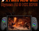 The OneXPlayer X1 Mini rivals the original Lenovo Legion Go with an identical display. (Image source: One-Netbook)